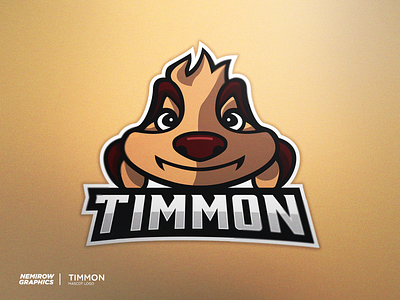Timon - mascot logo! design esportslogo illustration illustrator logo mascot mascotlogo vector
