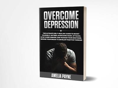 Overcome Depression 3dbookcover adobe illustrator adobe photoshop book book cover book cover design book design booking books branding ebook fiverr fiverr.com graphic design graphicdesign kindle self publishers self publishing