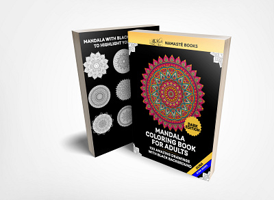 Mandala Coloring Book For Adults adobe adobephotoshop black book bookcover bookcoverdesign booking books coloringbook ebook ebooks fiverr fiverr.com fiverrgigs fiverrsellers graphicdesign kindle kindlecover