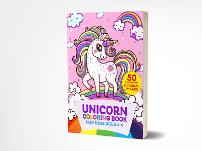 Download Unicorn Coloring Book By Hassandesigns On Dribbble