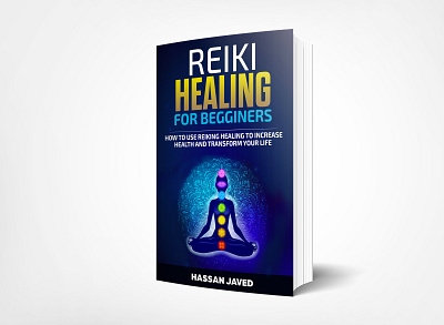 Reiki Healing Book Cover 3dbookcover adobe photoshop book cover ebook cover graphicdesign illustration kindlecover