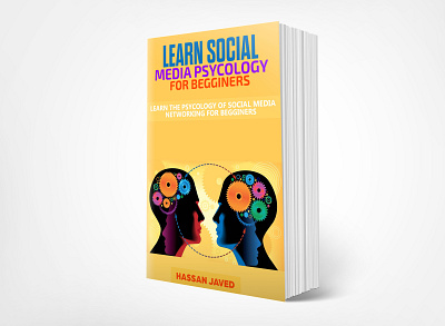 SOCIAL MEDIA PSYCOLOGY bOOK COVER adobe photoshop book book cover book cover design branding ebook cover fiverr graphicdesign illustration kindlecover