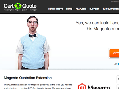 Cart2Quote extention magento