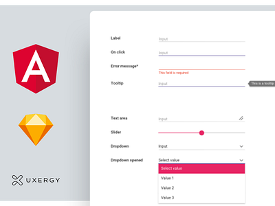 Designsystems at work angular bootstrap design system sketch ui ux