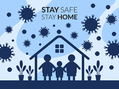 Stay Home stay safe-Coronavirus safety measures Design. COVID-19 branding brandmark china corona coronavirus coronaviruschallenge coronavirusupdate design design designer digital graphic illustration logo. design mark logomark novel stay home stay safe virus world