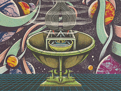 Zarzuela Alien design editorial illustration lowbrow magazine press print surrealism yorokobu