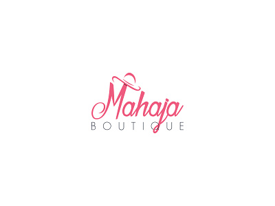 Mahaja Boutique branding design logo