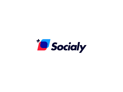 Socialy branding design logo