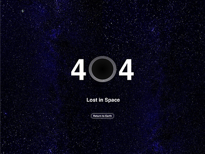 Daily UI 8: 404 Page not found