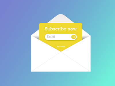Daily UI 26: Mailing List Subscription dailyuichallenge design ui