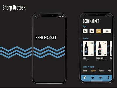 Online beer market