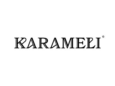 Karameli. branding cake clean graphic design illustration logo logo design logomark logotype minimal pastry symbol type typography