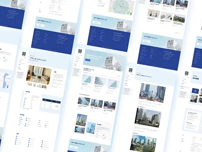 Housing Agency Website Design design housing agency japanese landing page ui ui design web design website