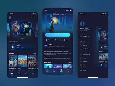 Streaming Video Apps | Design Exploration