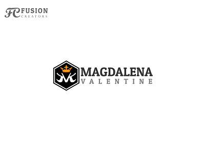 Magdalina Logo design project branding design fusioncreator logo logo design logo presentation vector