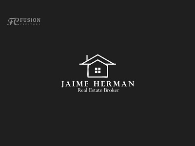 Jamie herman real Estate Broker branding design fusioncreator icon illustration logo logo design logo presentation typography vector