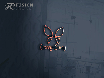 Gerry Carey logo design project branding design fusioncreator icon illustration logo logo design logo presentation