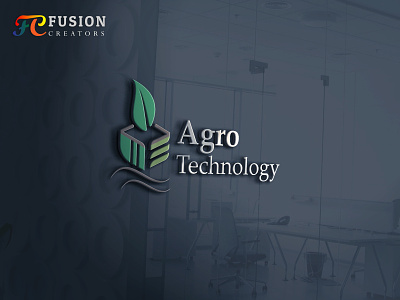 Agro technology logo design branding design fusioncreator icon illustration logo logo design logo presentation typography vector