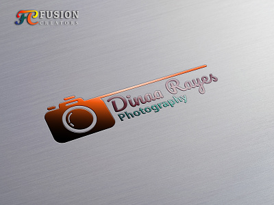 Dinna Rayes Photography branding design designer fusioncreator icon illustration logo logo design logo presentation vector