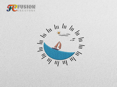 sea sailor Logo design project branding design fusioncreator illustration logo logo design logo presentation vector