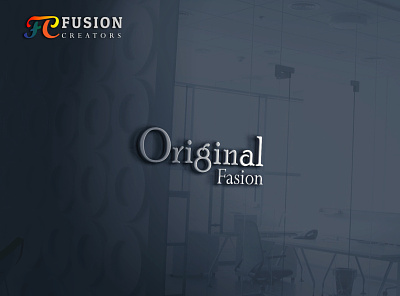 Original Fasion branding design fusioncreator icon illustration logo logo design logo presentation typography vector