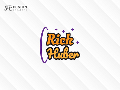 Rick Logo branding design fusioncreator icon illustration logo design logo presentation typography vector