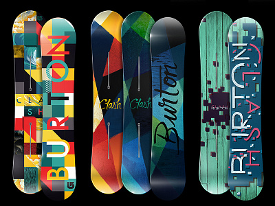 Burton Clash boards burton design snowboard type