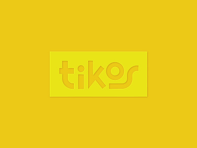 Tik Tok Tikos branding design logo wordmark