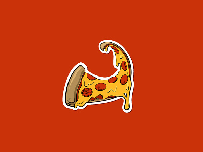 Cape Cod Pizza boston cape cod design massachusetts pizza sticker teenage mutant ninja turtles tmnt