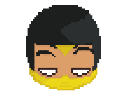 Mortal Pixel character pixel art