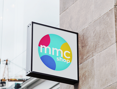 mmc shop - Logo Design colors design logo logo design shop shopping vector