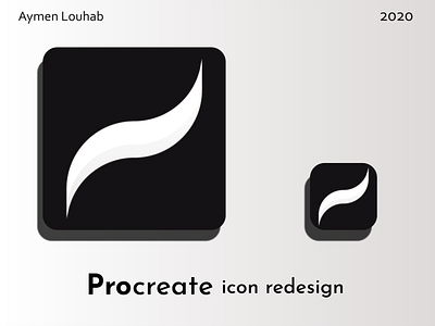 Procreate icon redesign