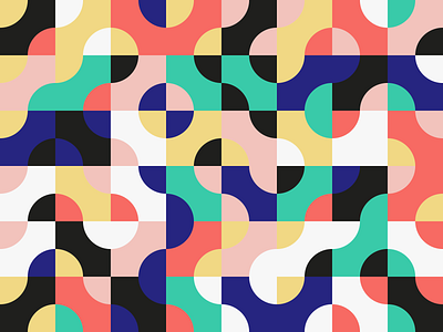 0010 abstract art artwork background circles circular colorful colors contemporary daily free freebie geometric illustration modern pattern seamless shape vector wallpaper