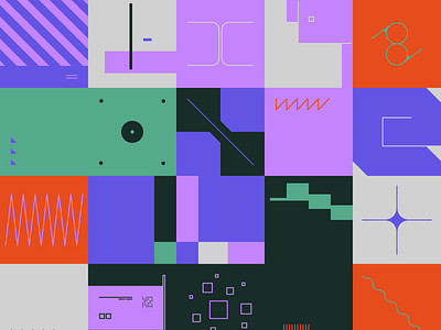 0118 abstract artwork branding freebie geometric graphic design pattern square vector