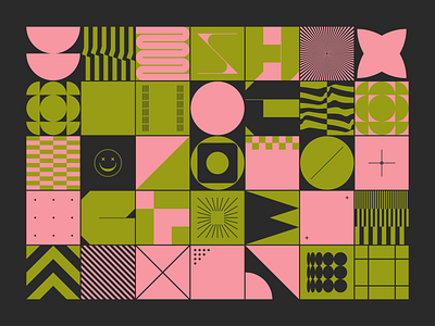 0133 abstract artwork freebie geometric pattern poster square vector