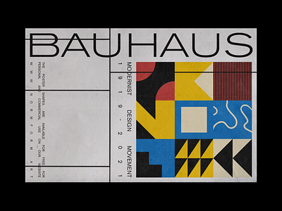 0146 abstract artwork bauhaus freebie geometric pattern square vector