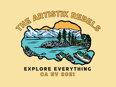 The Artistic Rebels branding design illustration illustrator lettering logo typography