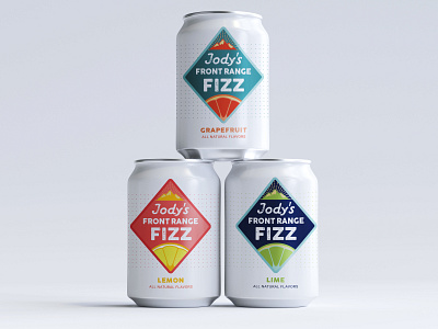 Jody's Front Range Fizz (Dribbble Weekly Warm-Up) branding design logo package design