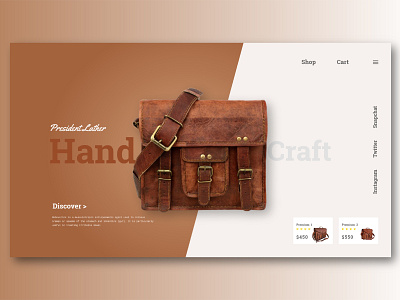 Lather Bag selling web UI design design minimal ui design uidesign uiux web web design webuiuxdesign