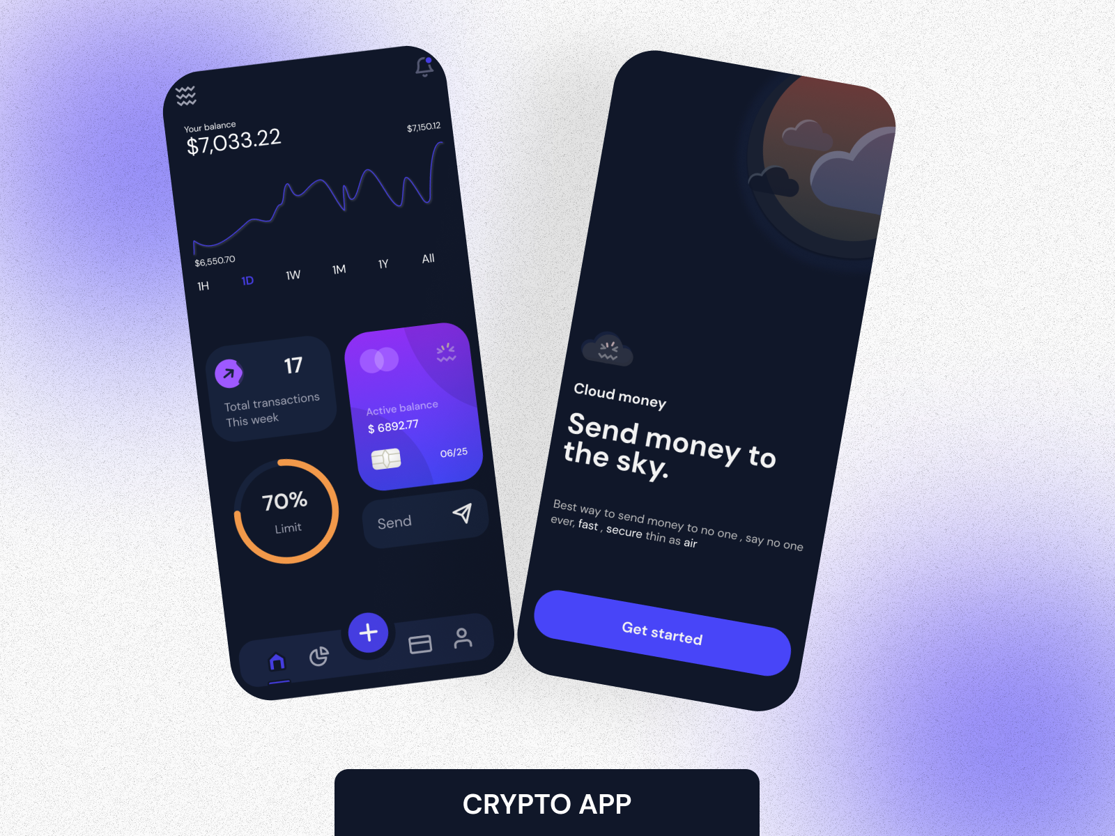 Crypto Wallet App Ui Design By Sheikh Ayshi On Dribbble