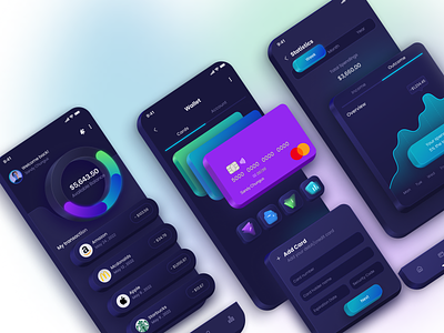 Wallet App UI Design