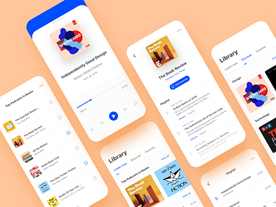 Podcast App UI Design