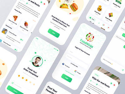 Food Delivery App UI Design app app design app ui design design food app food delivery app food delivery app ui minimal ui user experience user interface ux