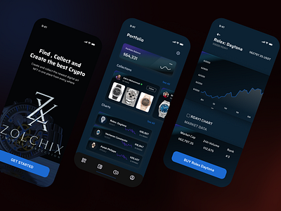 CryptoWatch App UI Design