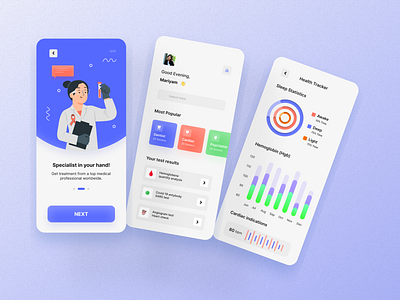 Doctime- Online doctor app app design app ui design design doctor doctor booking app health health management app healthcare app minimal online doctor ui uiux ux