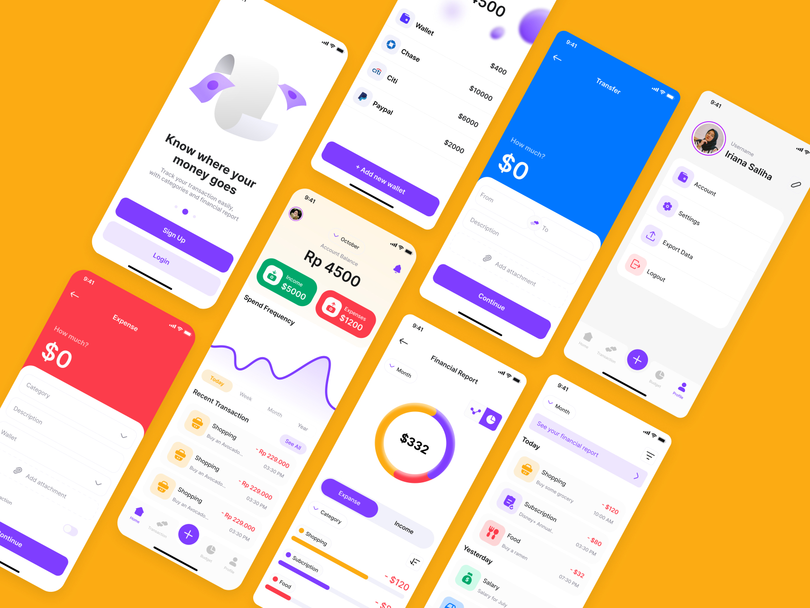 expense-tracker-app-ui-design-by-sheikh-ayshi-on-dribbble