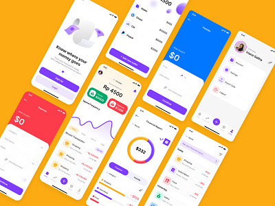 Expense Tracker App UI Design