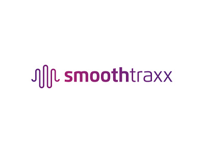 Smoothtraxx Logo audio house identity logo music smooth wave