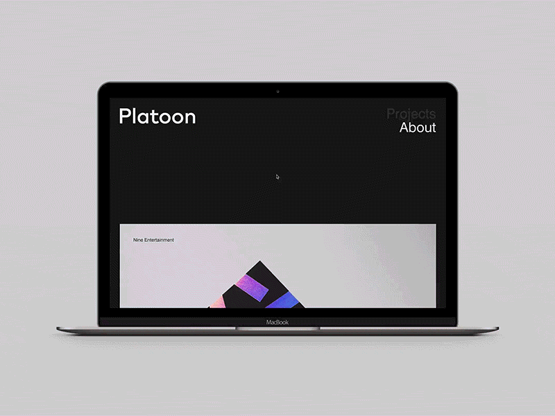 New Portfolio platoon portfolio squarespace website