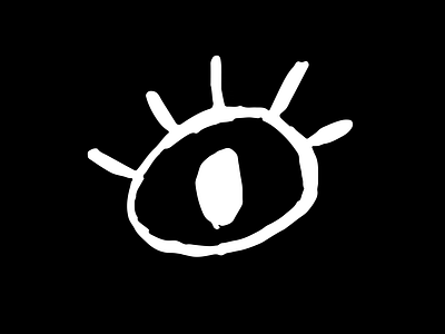 Eye Logo animated branding dirty eye identity
